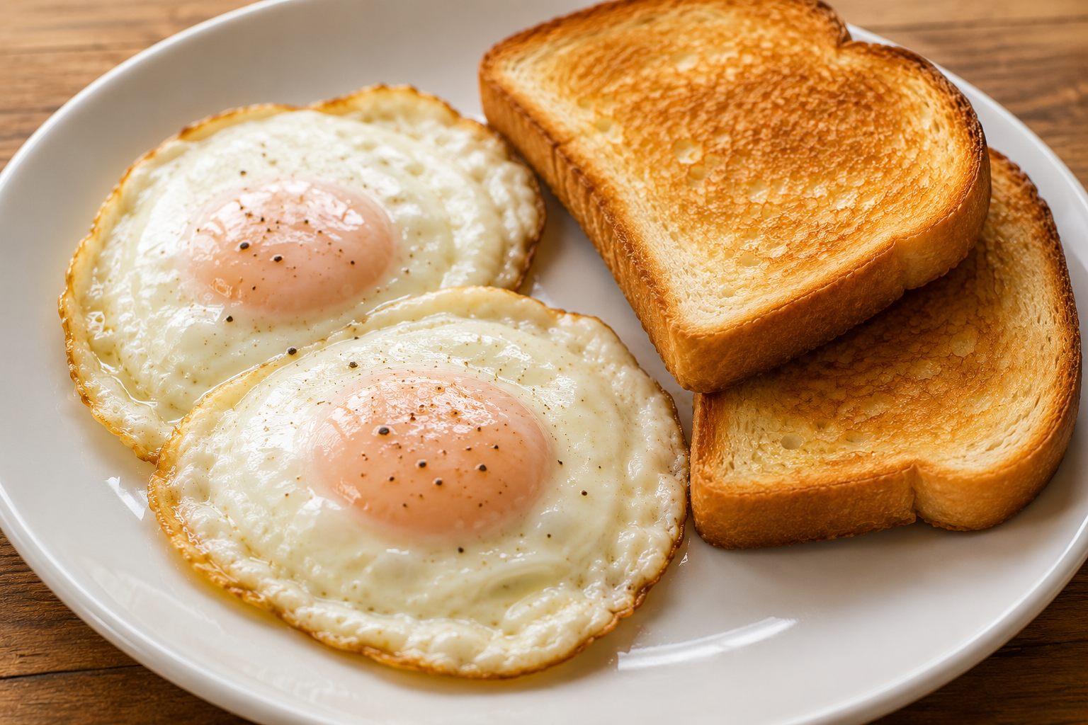 2 Eggs & Toast